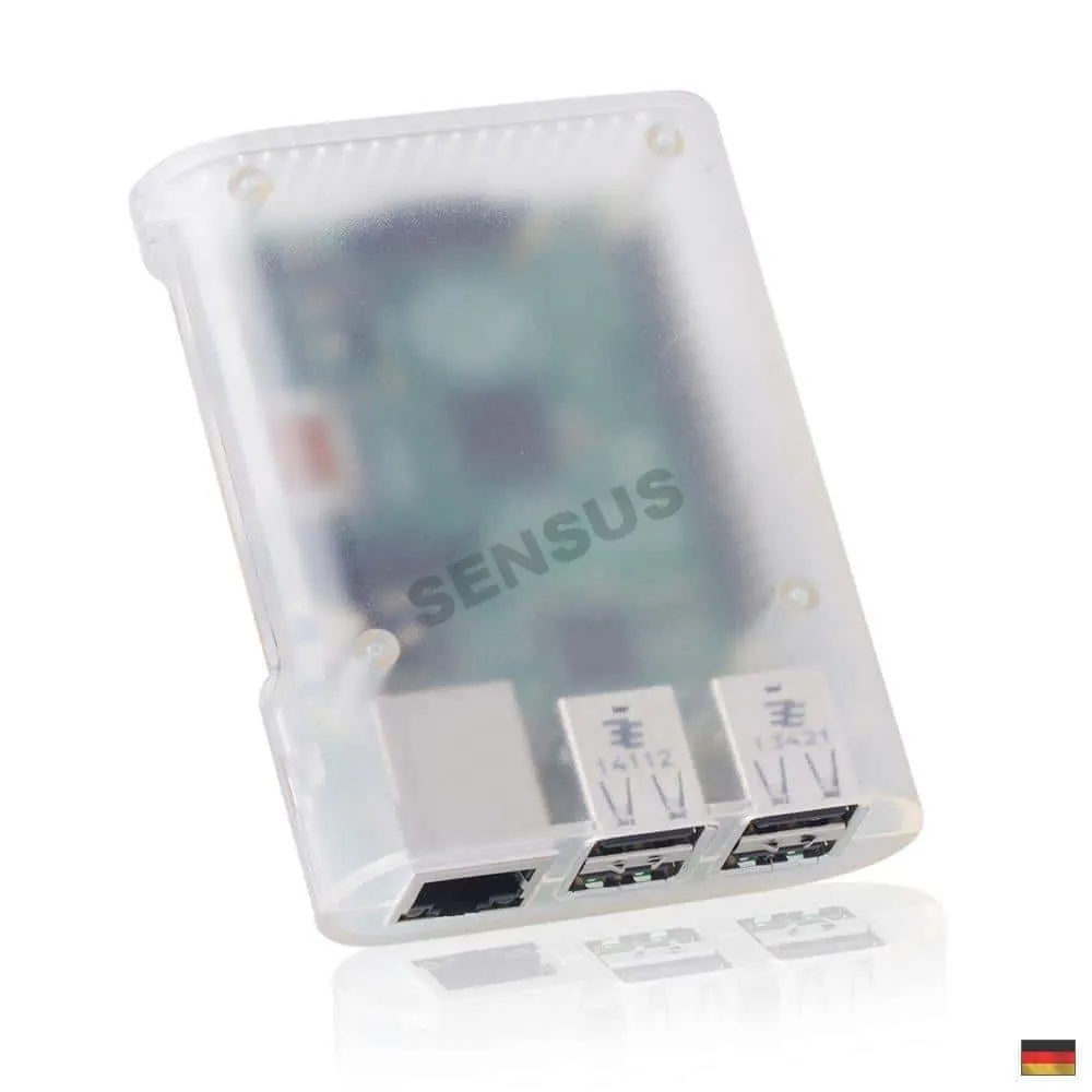 Raspberry Pi 3 / 2 Model B / B+ Premium Gehäuse Kühlkörper SET Case transparent – Bild 3