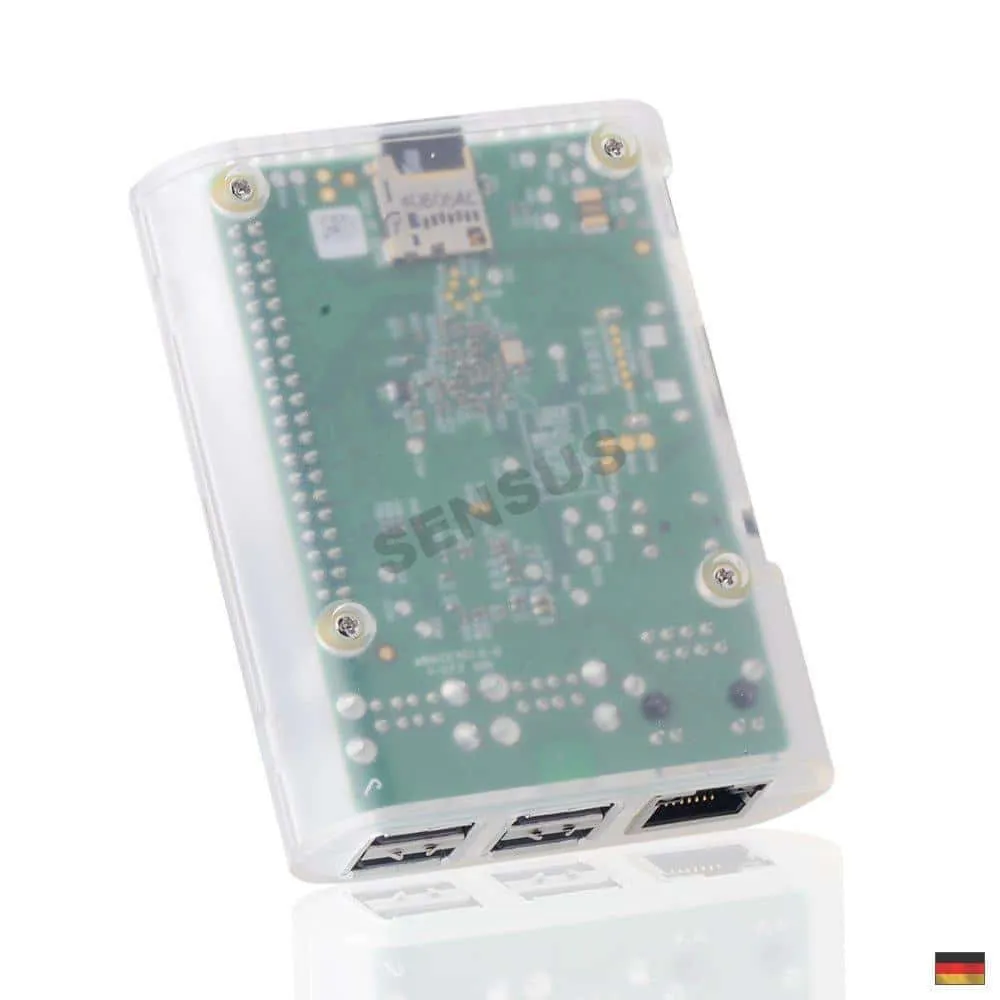 Raspberry Pi 3 / 2 Model B / B+ Premium Gehäuse Kühlkörper SET Case transparent – Bild 7