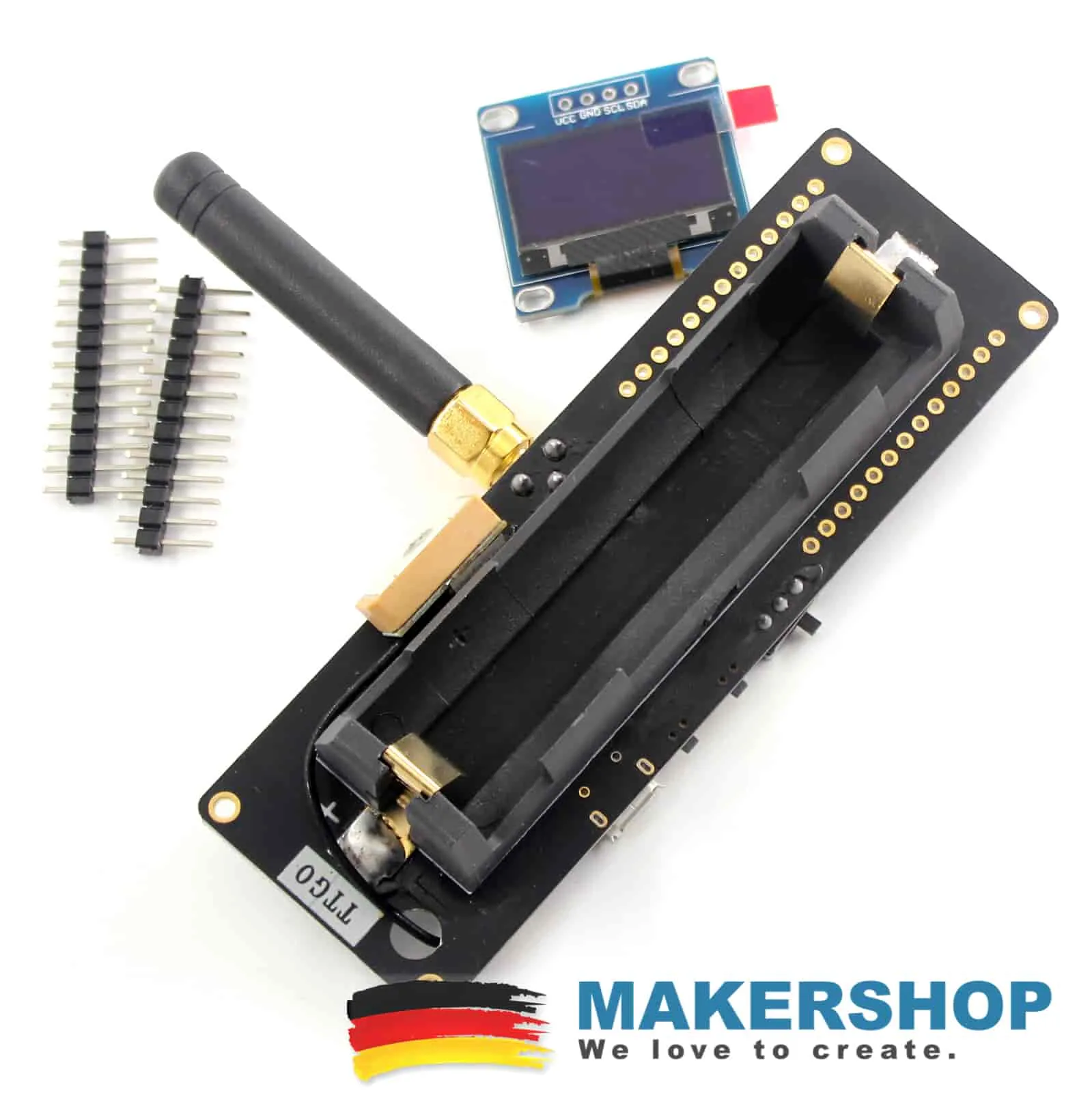 TTGO SET T-Beam ESP32 868Mhz + OLED – Bluetooth WiFi GPS NEO-6M SMA LORA 32 – Bild 5