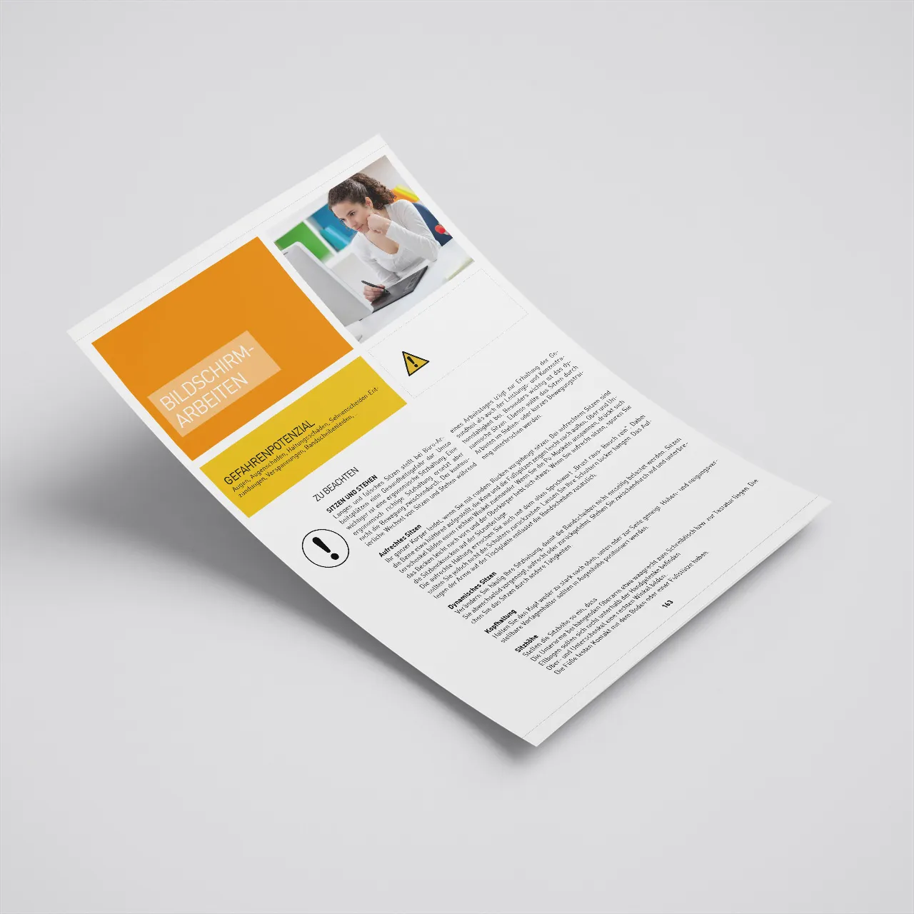 Unterweisungen Bürobetriebe – Gesamtbroschüre Mitarbeiter-Unterweisungen – Bild 5
