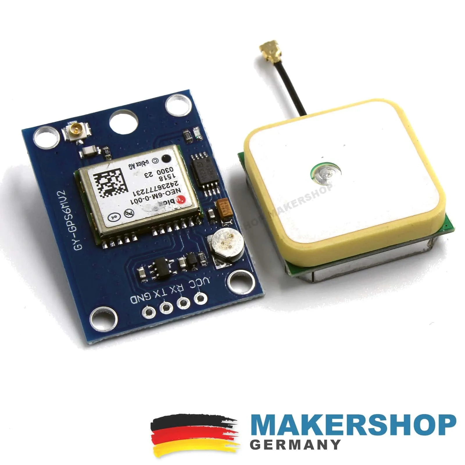 Ublox NEO 6M-GPS Modul GY-GPS6MV2 UART Arduino Raspberry Module GY-NEO6MV2 – Bild 3