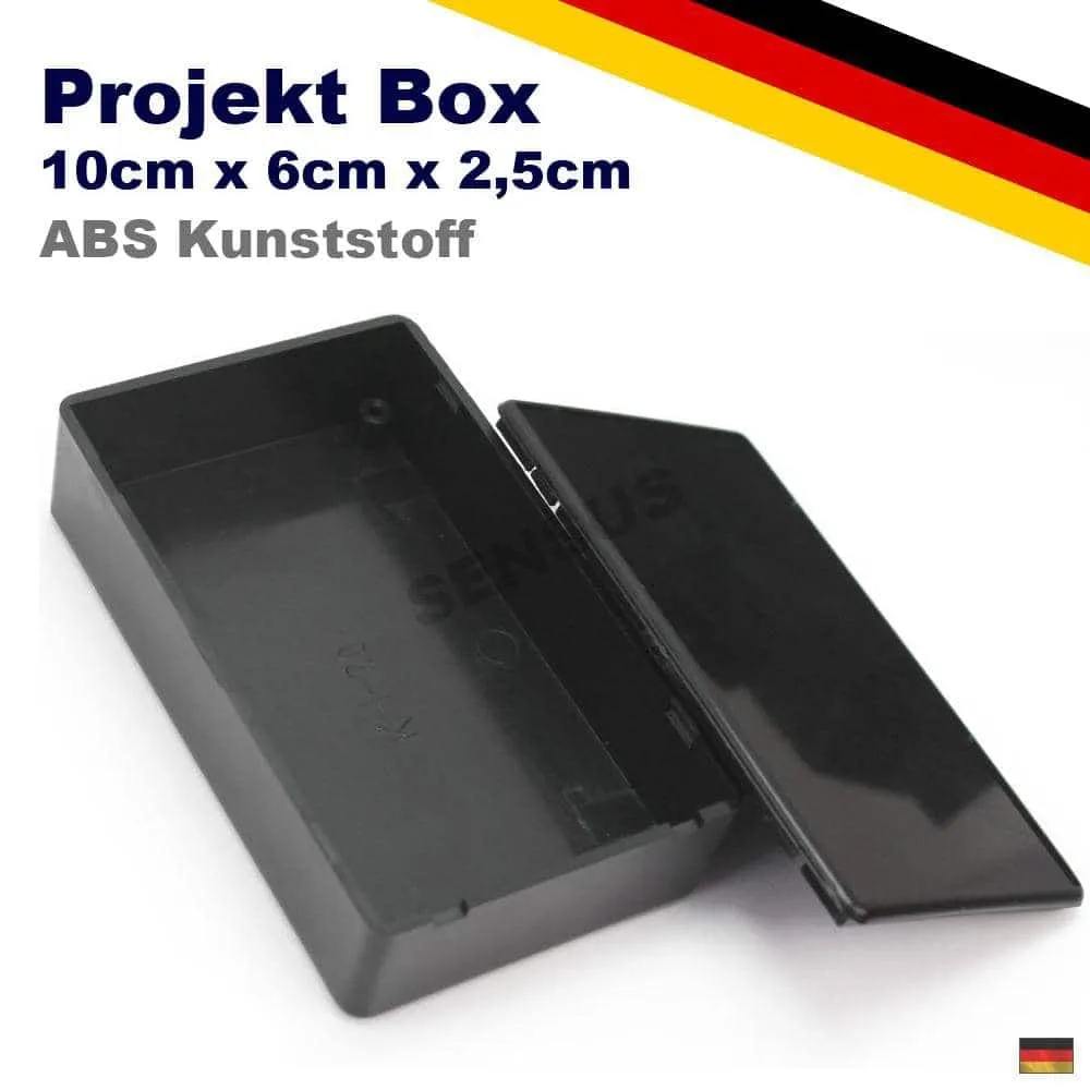 Projekt Box Gehäuse Plastik Project für Wemos Arduino Nano NodeMCU Mini 10x6x2.5cm