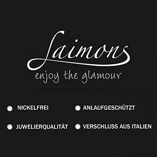 Laimons Mädchen Kids Kinder-Ohrstecker Ohrringe Kinderschmuck Hundepfote Pfote Pfötchen Tatzen mit Glitzer Pink aus Sterling Silber 925 – Bild 7